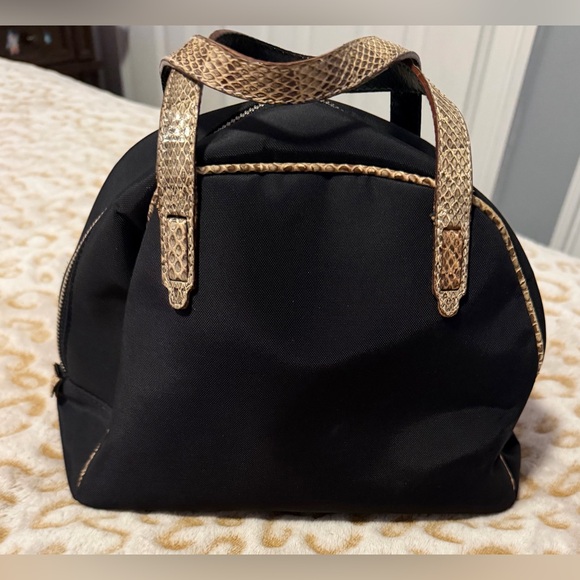 Kate Spade Small Nylon Bowler Snake Skin 
Women’s - Picture 2 of 8